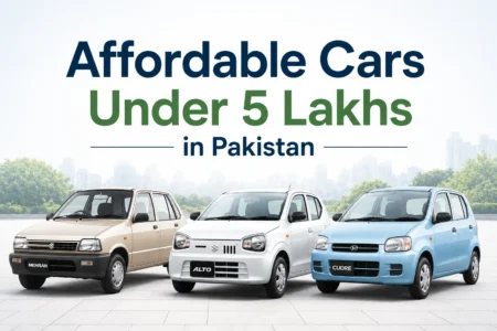 Affordable Cars Under 5 Lakhs in Pakistan affordable cars under 5 lakhs in pakistan