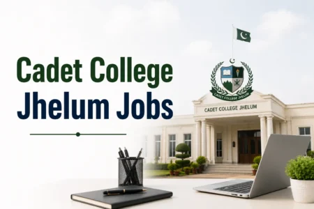 cadet college jhelum jobs