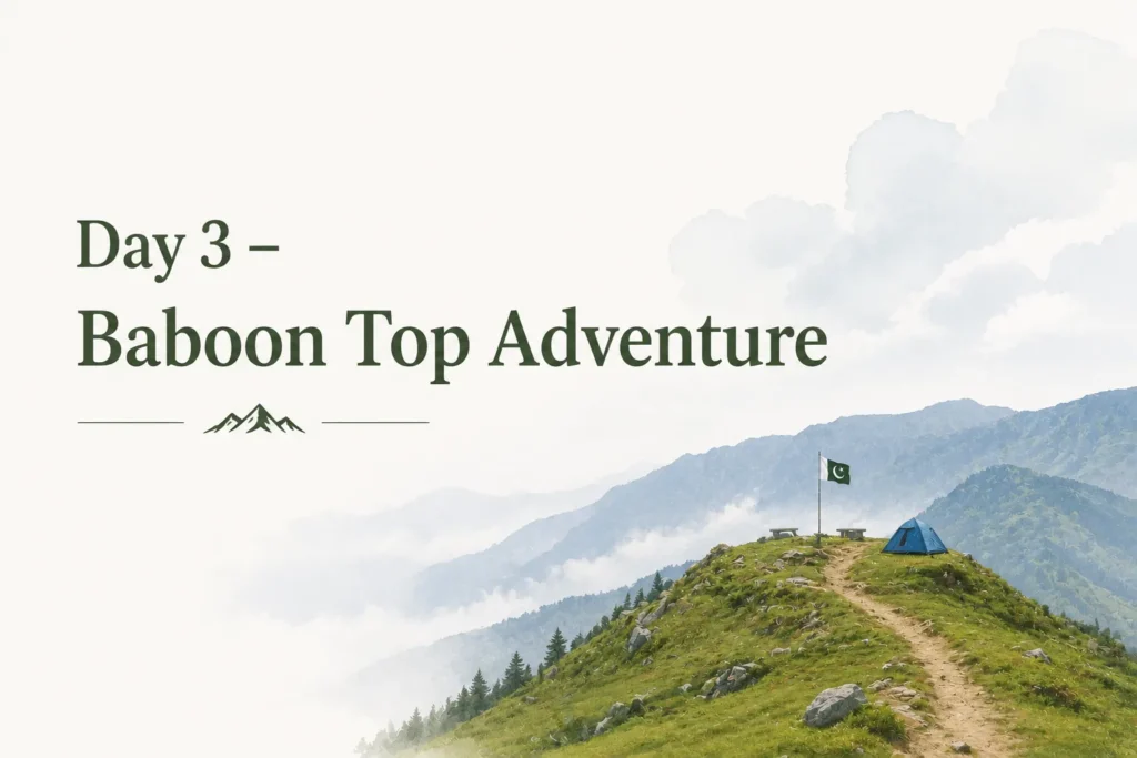 day 3 – baboon top adventure