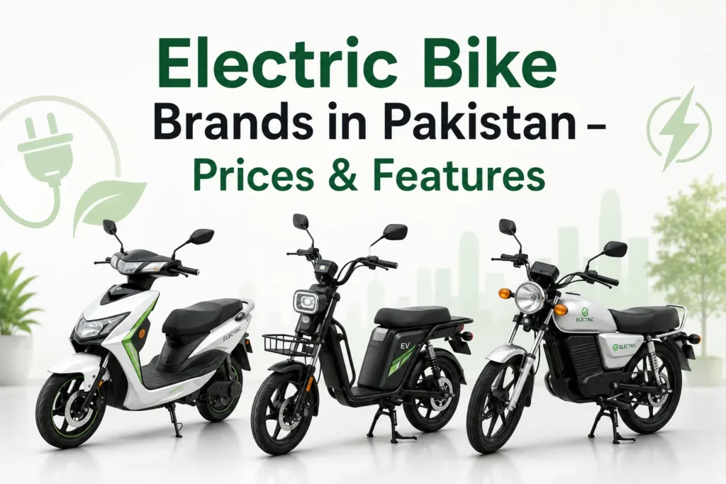 electric bike brands in pakistan – prices & features
