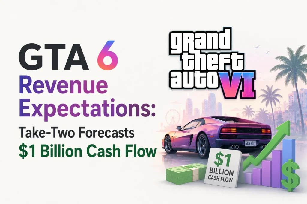 GTA 6 Revenue Expectations: Take-Two Forecasts $1 Billion Cash Flow gta 6 revenue expectations take two forecasts $1 billion cash flow