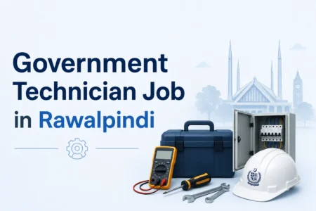 Government Technician Job 2026 in Rawalpindi government technician job in rawalpindi
