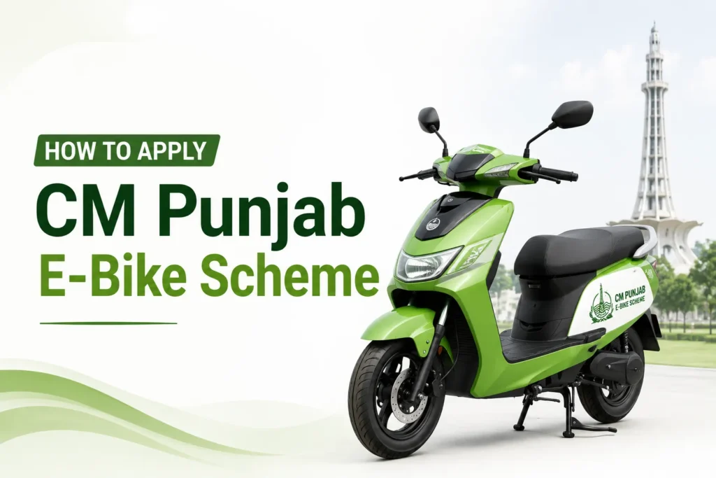 how to apply online cm punjab interest free bike scheme