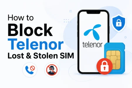 how to block telenor lost & stolen sim