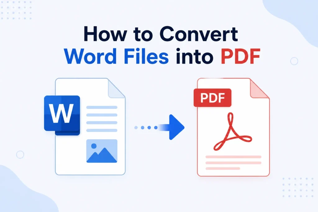 How to Convert Word Files into PDF – A Step by Step Guide how to convert word files into pdf