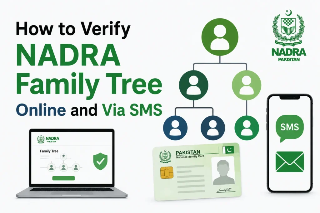 How to Verify NADRA Family Tree Online and Via SMS in 2026 how to verify nadra family tree online and via sms