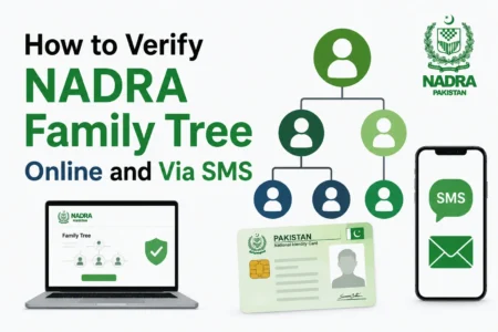 How to Verify NADRA Family Tree Online and Via SMS in 2026 how to verify nadra family tree online and via sms