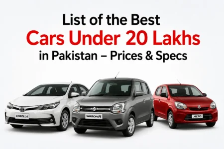 List of the Best Cars Under 20 Lakhs in Pakistan – Prices & Specs (2026) list of the best cars under 20 lakhs in pakistan – prices & specs