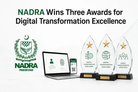 NADRA Wins Three Awards for Digital Transformation Excellence nadra wins three awards for digital transformation excellence