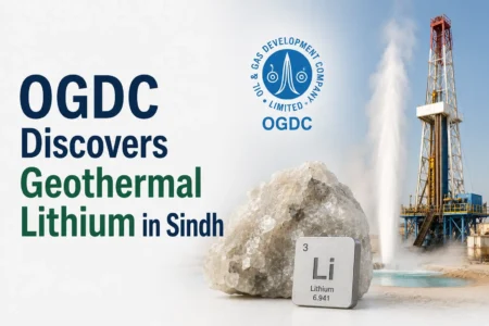 OGDC Discovers Geothermal Lithium in Sindh ogdc discovers geothermal lithium in sindh