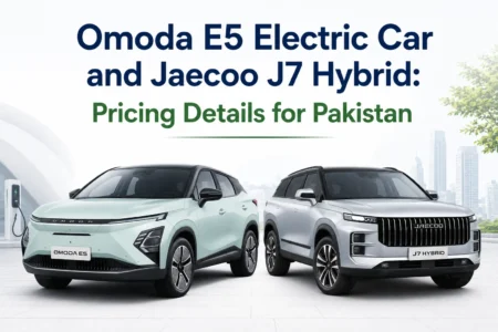 Omoda E5 Electric Car and Jaecoo J7 Hybrid: Pricing Details for Pakistan omoda e5 electric car and jaecoo j7 hybrid