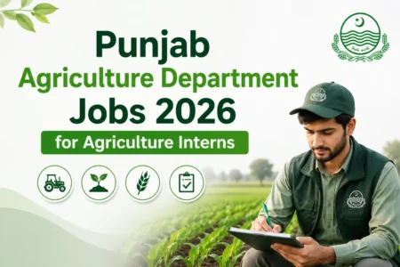 Punjab Agriculture Department Jobs 2026 for Agriculture Interns punjab agriculture department jobs 2026 for agriculture interns