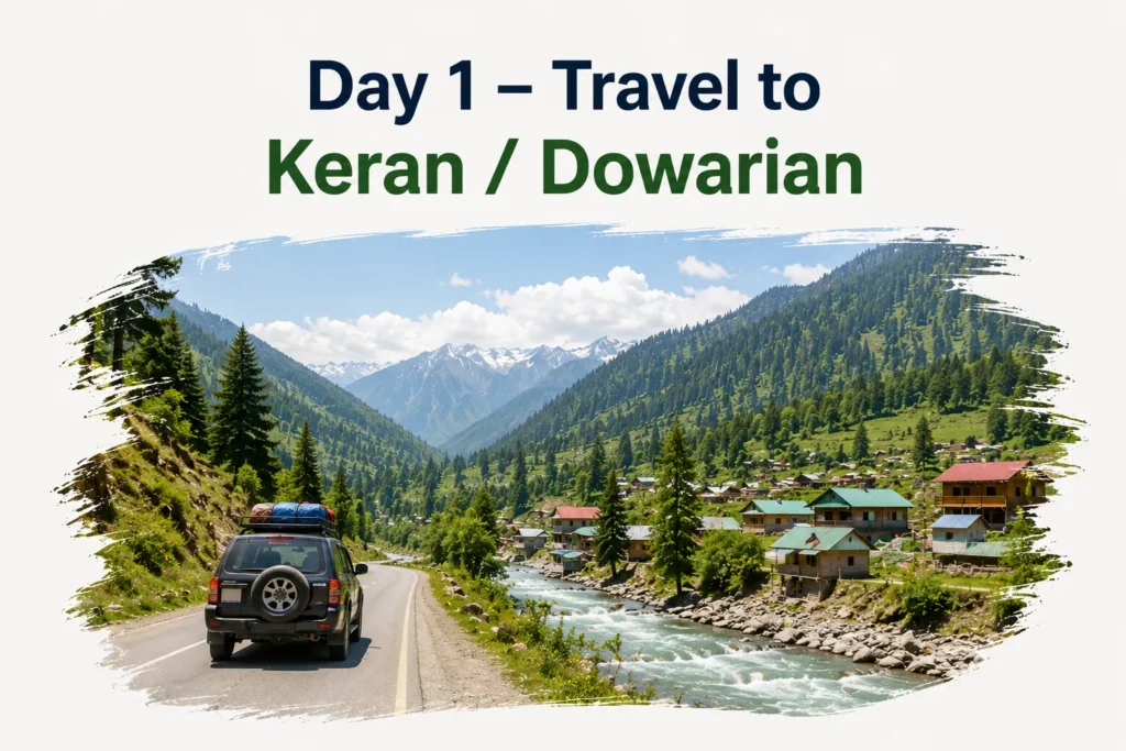 travel to keran dowarian