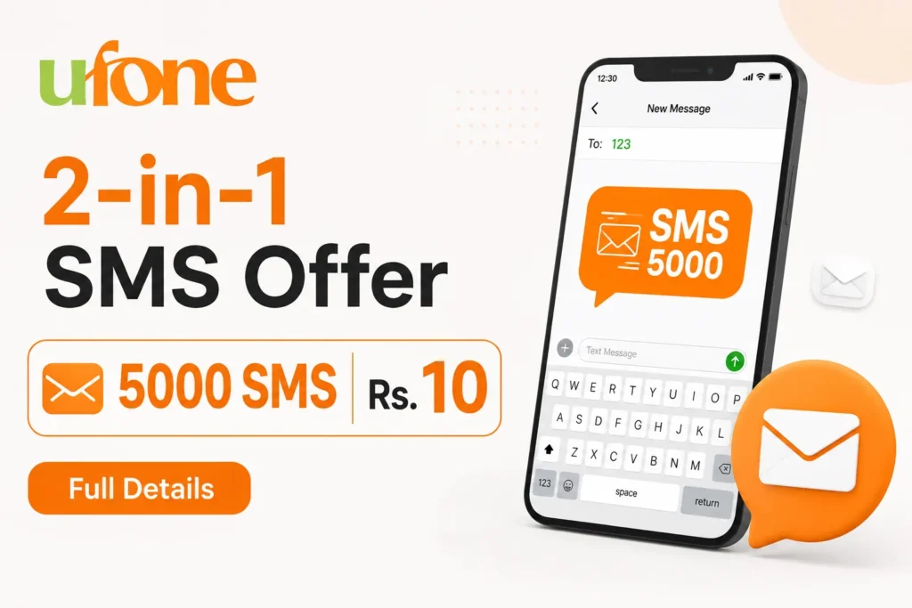 ufone 2 in 1 sms offer