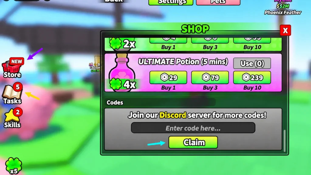Smash a Piggy Codes